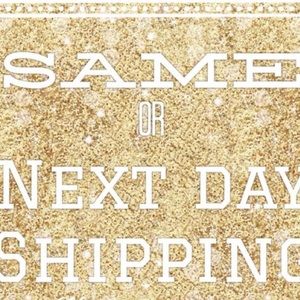 Same day or next day shipping